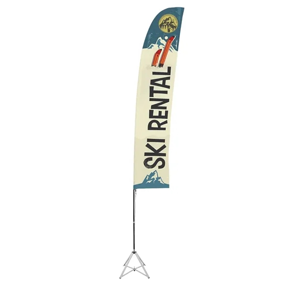 Rise above the rest. At 22.5’ high, our tallest sail sign... from ASI 87188 Showdown Displays