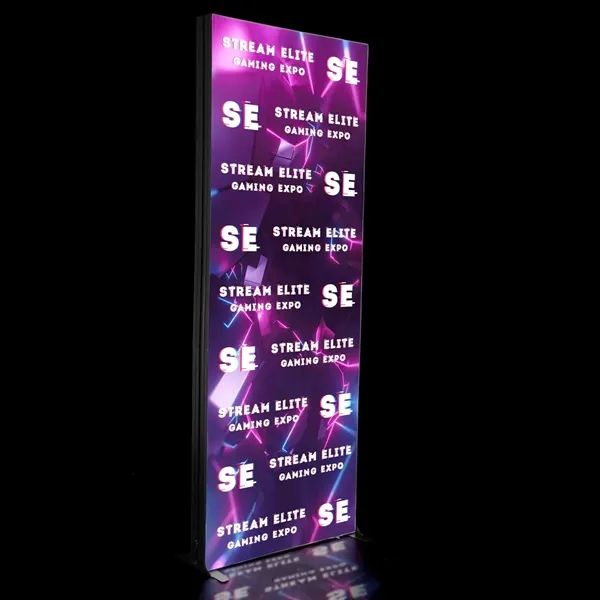 Lightweight, innovative display with customizable design and integrated LED lighting to... from ASI 87188 Showdown Displays