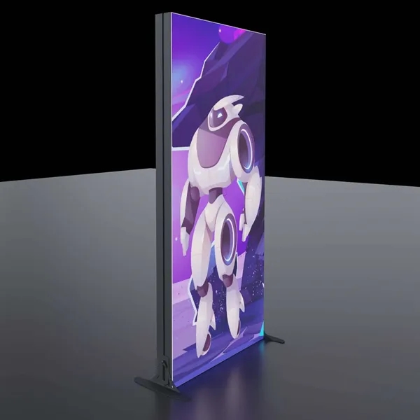 Lightweight, innovative display with customizable design and integrated LED lighting to... from ASI 87188 Showdown Displays