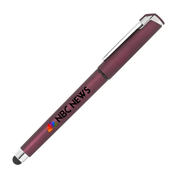 Cap-off rubberized plastic stylus gel pen.... from ASI 68190 Lungsal / Lungsal