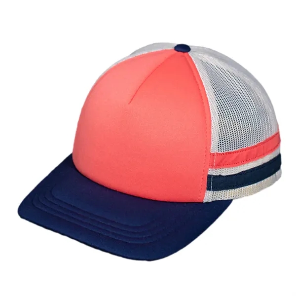 Low Profile, Foam Front Panel, Mesh Back Panels, Twill Contrast Side... from ASI 72657 Active Life Promo / Active Life