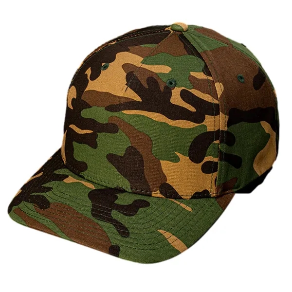 Cotton Twill, Pinch Front, Structured Mid Height Crown, Pre Curved Bill,... from ASI 72657 Active Life Promo / Active Life