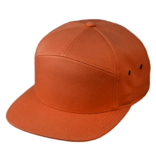 Cotton Twill Front, Structured 7 Panel Crown, Brass Metal Eyelets, Mid/High... from ASI 72657 Active Life Promo / Active Life