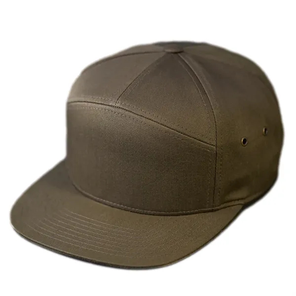 Cotton Twill Front, Structured 7 Panel Crown, Brass Metal Eyelets, Mid/High... from ASI 72657 Active Life Promo / Active Life