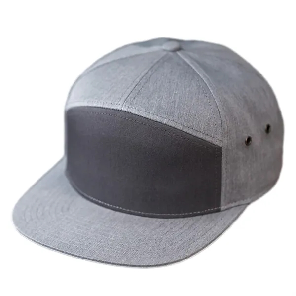 Cotton Twill Front, Structured 7 Panel Crown, Brass Metal Eyelets, Mid/High... from ASI 72657 Active Life Promo / Active Life