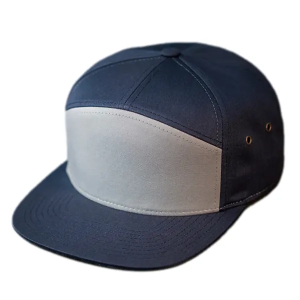 Cotton Twill Front, Structured 7 Panel Crown, Brass Metal Eyelets, Mid/High... from ASI 72657 Active Life Promo / Active Life