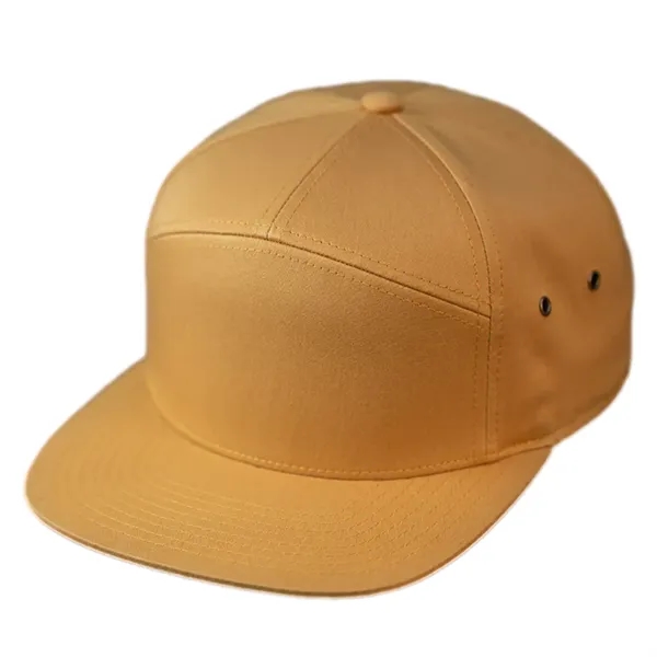 Cotton Twill Front, Structured 7 Panel Crown, Brass Metal Eyelets, Mid/High... from ASI 72657 Active Life Promo / Active Life