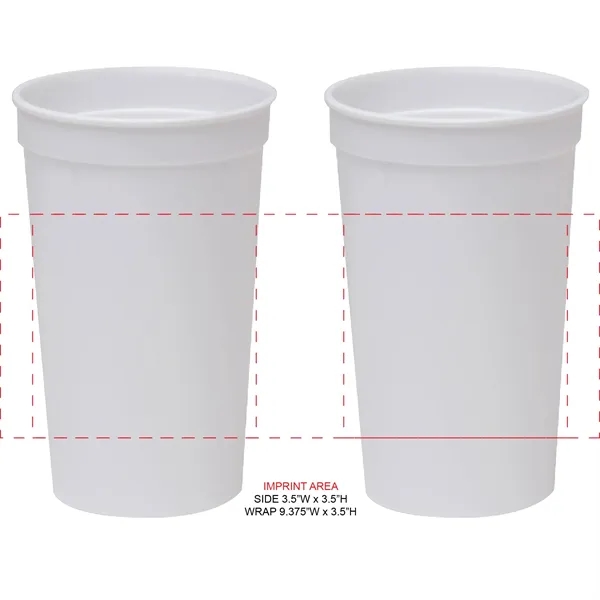 22 oz. USA-Made, Colored Stadium Cups are the perfect marketing tool... from ASI 80060 VisionUSA