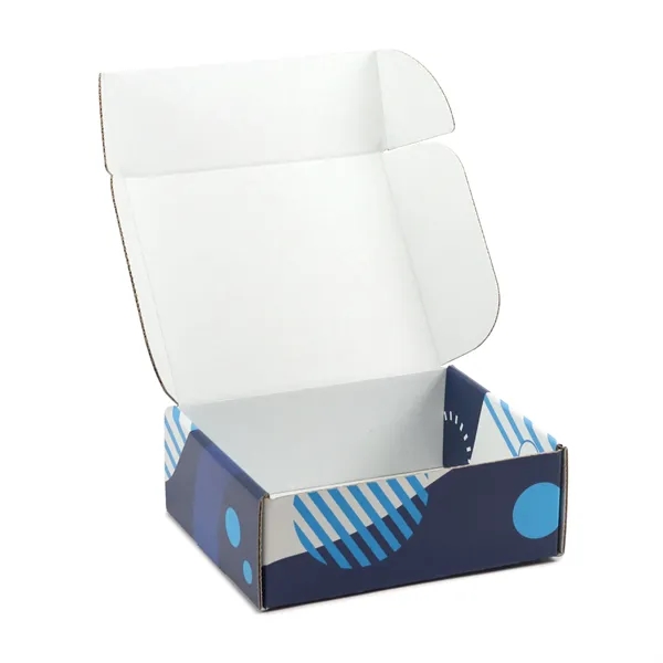 White corrugated Tuck Box USA made, 4-color process digital imprint, no... from ASI 95280 Warwick Publishing Co / Warwick