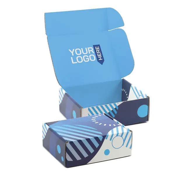 White corrugated Tuck Box USA made, 4-color process digital imprint, no... from ASI 95280 Warwick Publishing Co / Warwick