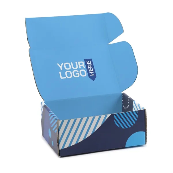 White corrugated Tuck Box USA made, 4-color process digital imprint, no... from ASI 95280 Warwick Publishing Co / Warwick