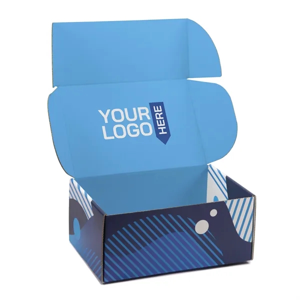 9" x 6" x 4" White corrugated Tuck Box USA made,... from ASI 95280 Warwick Publishing Co / Warwick