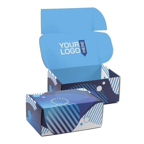 9" x 6" x 4" White corrugated Tuck Box USA made,... from ASI 95280 Warwick Publishing Co / Warwick