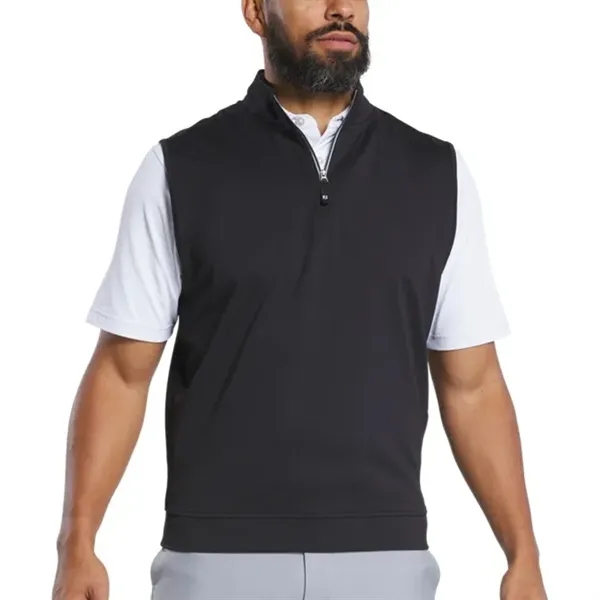 Footjoy Men's Approach Quarter-Zip Pullover Vest... from ASI 38120 Ball Pro / Diversified Quality Kitchenware / Branded Apparel Designs