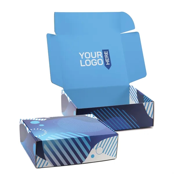 12" x 10" x 4" White corrugated Tuck Box USA made,... from ASI 95280 Warwick Publishing Co / Warwick