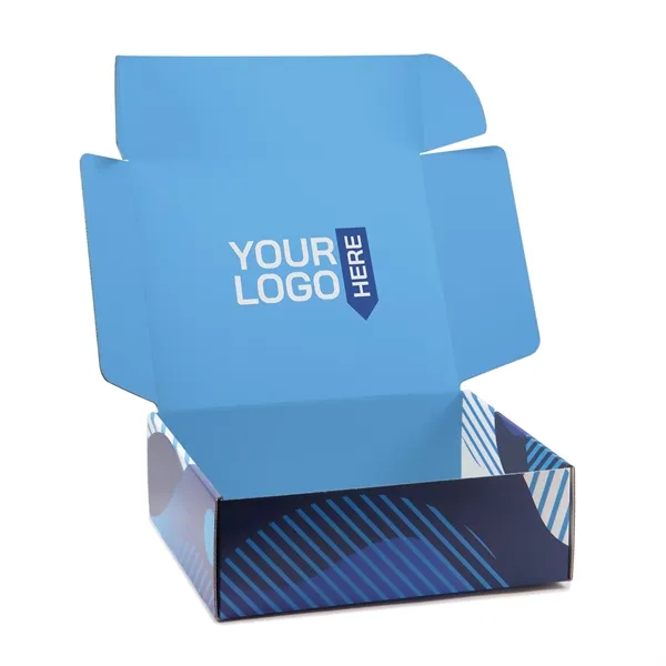 12" x 10" x 4" White corrugated Tuck Box USA made,... from ASI 95280 Warwick Publishing Co / Warwick