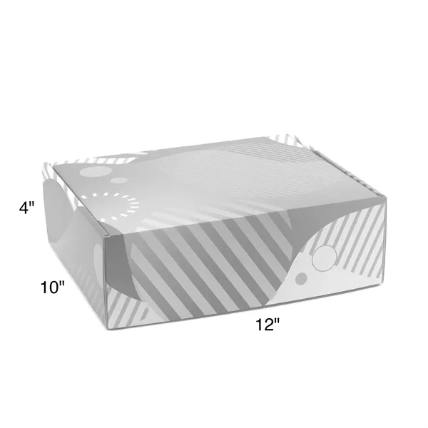 12" x 10" x 4" White corrugated Tuck Box USA made,... from ASI 95280 Warwick Publishing Co / Warwick
