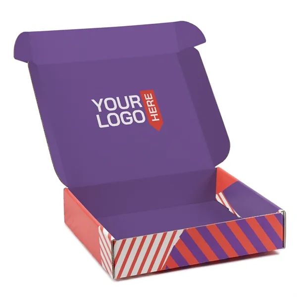 9" X 8" X 2" White corrugated Tuck Box USA made,... from ASI 95280 Warwick Publishing Co / Warwick