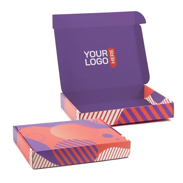 12" X 9" X 2" White corrugated Tuck Box USA made,... from ASI 95280 Warwick Publishing Co / Warwick