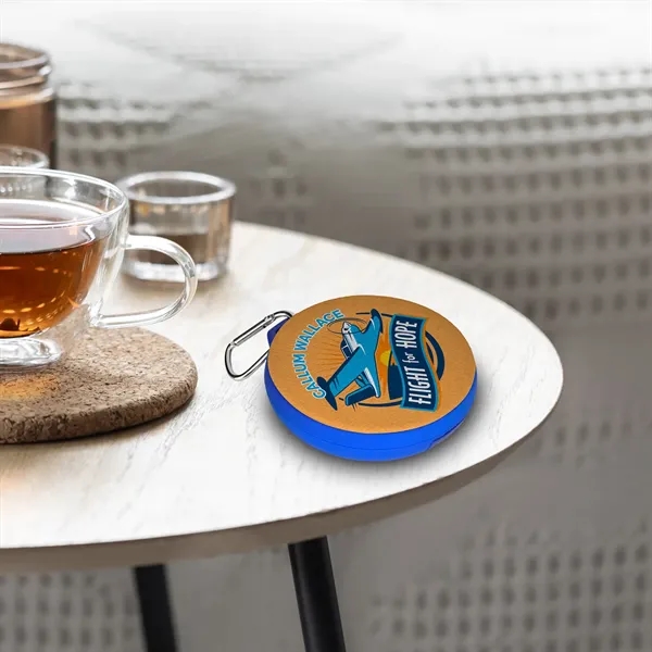 Full Color Round Bluetooth Speaker... from ASI 30208 A P Specialties / AP Specialties