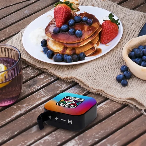 Full Color Square Bluetooth Speaker... from ASI 30208 A P Specialties / AP Specialties