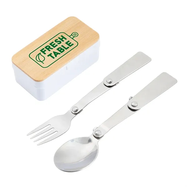 Collapsible Cutlery Set... from ASI 36730 Ariel Premium Supply Inc