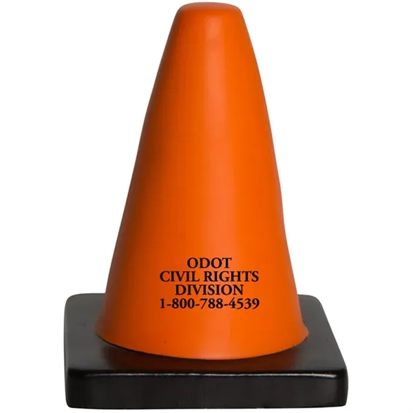 2.375" x 3.25" safety/construction cone shaped stress reliever.... from ASI 34415 Alpi International LTD