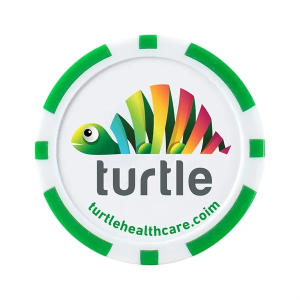 Poker chips with full color imprint on both sides.... from ASI 90859 Tempo Industries Inc / Tempoline