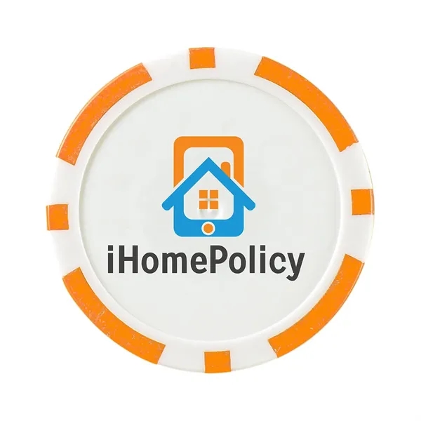 Poker chips with full color imprint on both sides.... from ASI 90859 Tempo Industries Inc / Tempoline