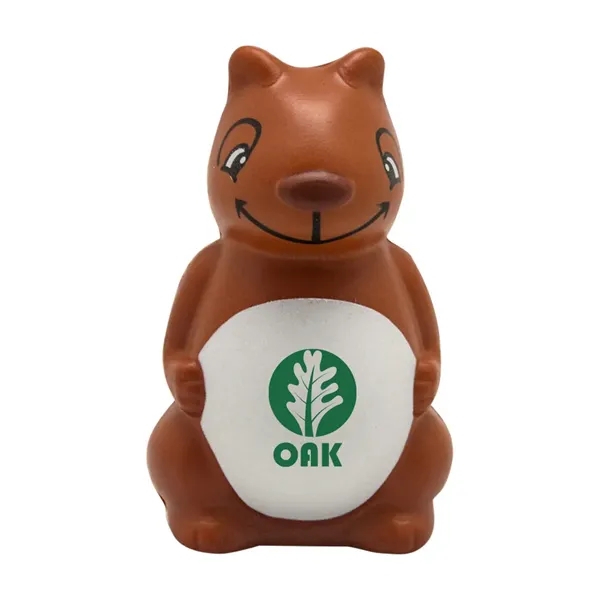 3" x 2" squirrel shaped stress reliever made of polyurethane foam.... from ASI 34415 Alpi International LTD
