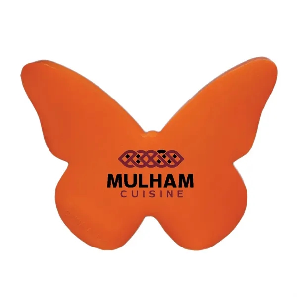 4" x 3.25" butterfly shaped stress reliever made of polyurethane foam.... from ASI 34415 Alpi International LTD
