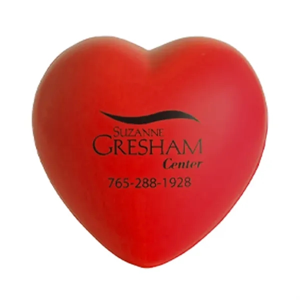 Heart shaped stress reliever made from slow return foam.... from ASI 34415 Alpi International LTD