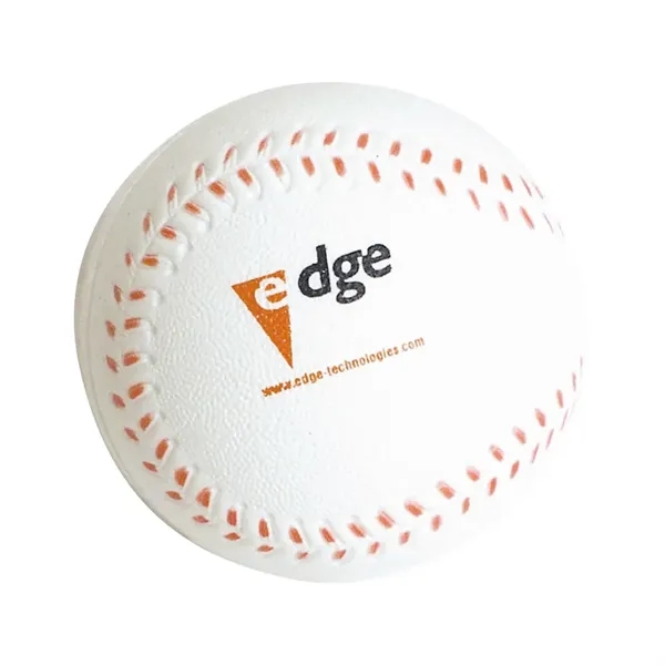 Baseball shaped stress reliever made with slow return foam.... from ASI 34415 Alpi International LTD