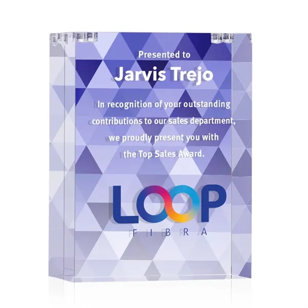 Derringer VividPrint™ Double Sided Award Components... from ASI 84592 St Regis Group / St Regis