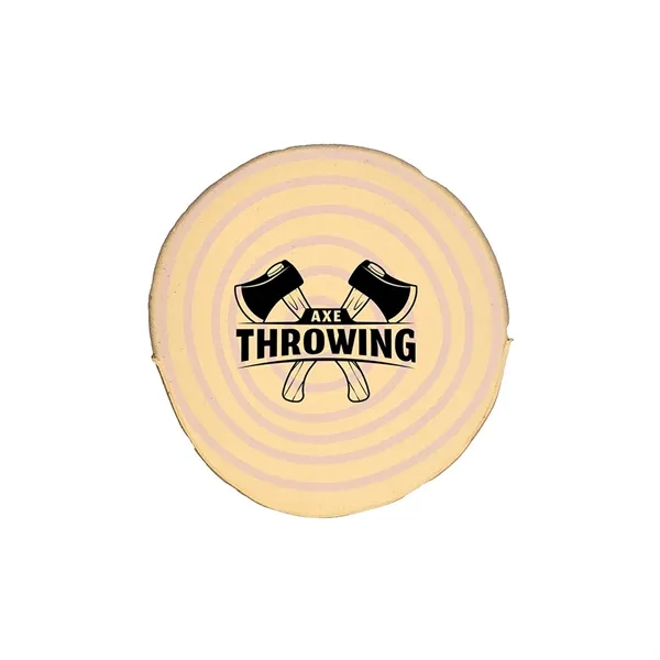 4.25" x 1.5" wooden/log shaped stress reliever.... from ASI 34415 Alpi International LTD