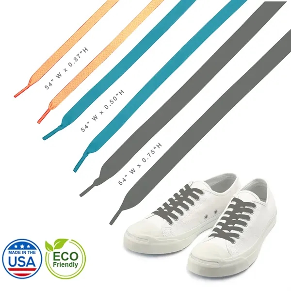 54" Eco-Friendly Custom Shoelaces... from ASI 31517 Admart Products / Admart Line