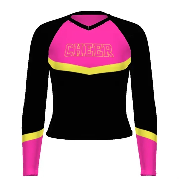 Long Sleeve Cheer Shell. Heavyweight 88% polyester/12% spandex.... from ASI 37461 Augusta Sportswear / Holloway Sportswear