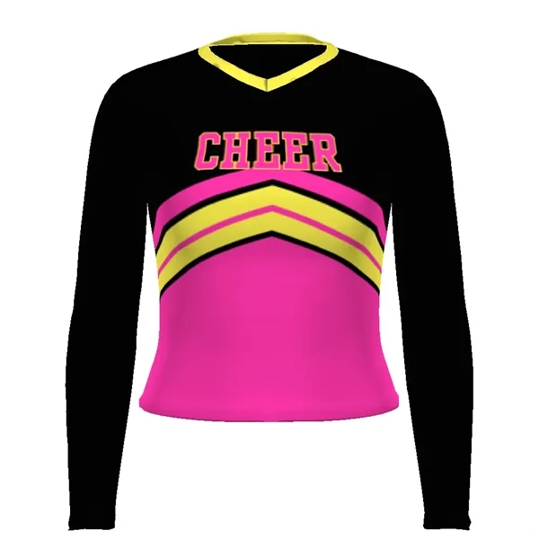 Ladies' Long Sleeve Cheer Top. Heavyweight 88% polyester/12% spandex.... from ASI 37461 Augusta Sportswear / Holloway Sportswear