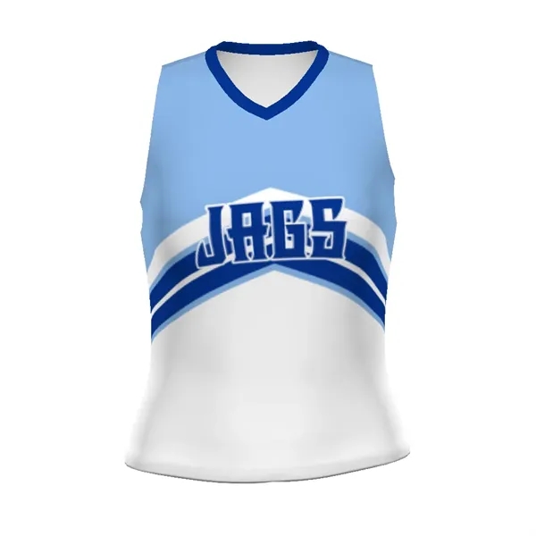 Ladies' Sublimated Cheer Shell. Heavyweight 88% polyester/12% spandex.... from ASI 37461 Augusta Sportswear / Holloway Sportswear