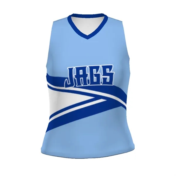 Ladies' Sublimated Cheer Shell. Heavyweight 88% polyester/12% spandex.... from ASI 37461 Augusta Sportswear / Holloway Sportswear