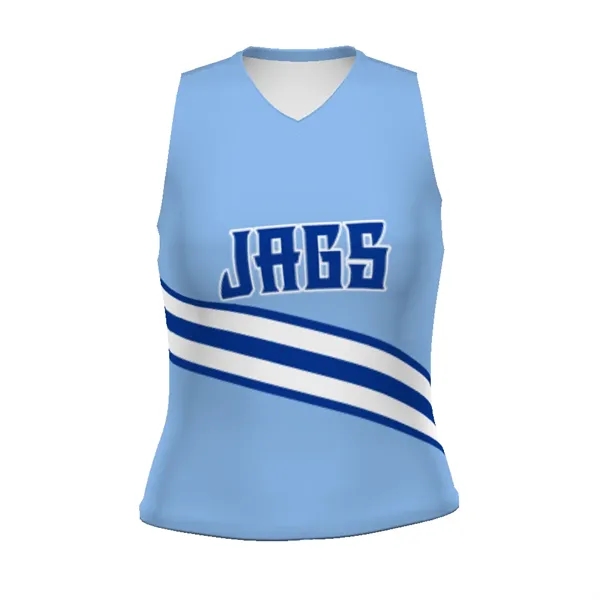 Ladies' Sublimated Cheer Shell. Heavyweight 88% polyester/12% spandex.... from ASI 37461 Augusta Sportswear / Holloway Sportswear
