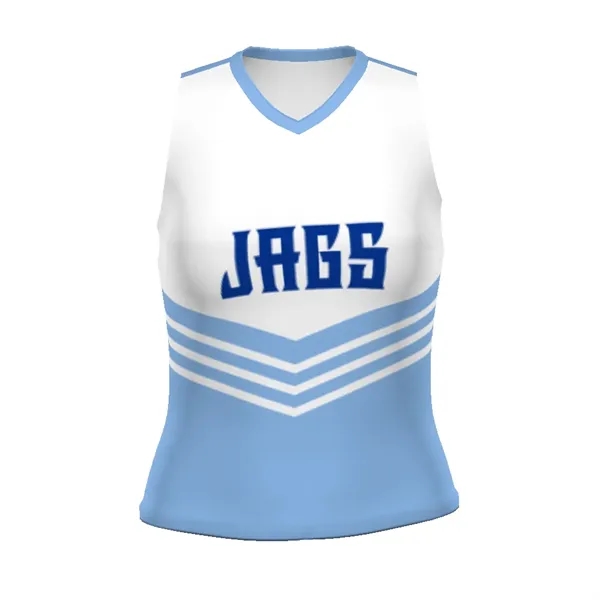 Ladies' Sublimated Cheer Shell. Heavyweight 88% polyester/12% spandex.... from ASI 37461 Augusta Sportswear / Holloway Sportswear