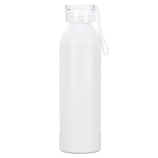 Our recycled aluminum water bottle has a screw-on, spill resistant, translucent... from ASI 62660 Innovation Line