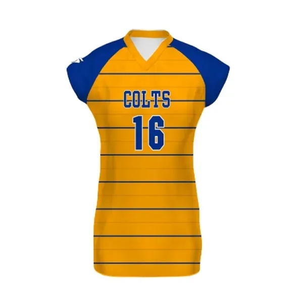 Ladies' Cap Sleeve Volleyball Jersey. 84% polyester/16% spandex knit.... from ASI 37461 Augusta Sportswear