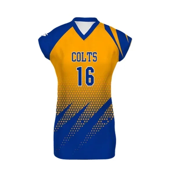 Ladies' Cap Sleeve Volleyball Jersey. 84% polyester/16% spandex knit.... from ASI 37461 Augusta Sportswear