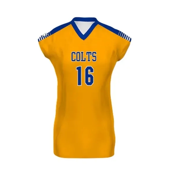 Ladies' Cap Sleeve Volleyball Jersey. 84% polyester/16% spandex knit.... from ASI 37461 Augusta Sportswear