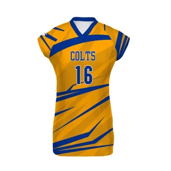 Ladies' Cap Sleeve Volleyball Jersey. 84% polyester/16% spandex knit.... from ASI 37461 Augusta Sportswear