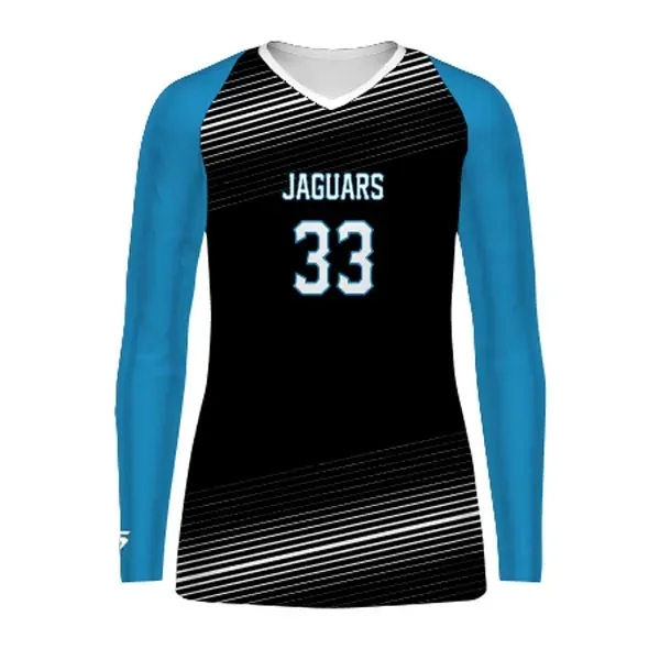 Ladies' Long Sleeve Volleyball Jersey. 84% polyester/16% spandex knit.... from ASI 37461 Augusta Sportswear