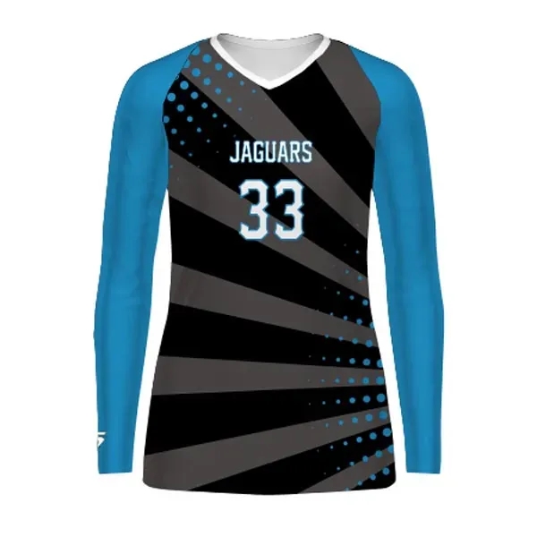 Ladies' Long Sleeve Volleyball Jersey. 84% polyester/16% spandex knit.... from ASI 37461 Augusta Sportswear