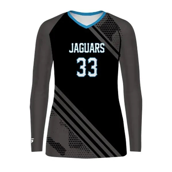 Ladies' Long Sleeve Volleyball Jersey. 84% polyester/16% spandex knit.... from ASI 37461 Augusta Sportswear